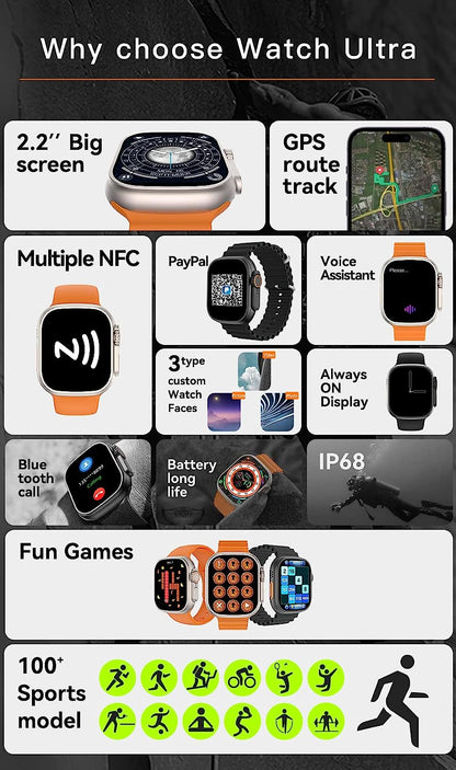 M8 Ultra Max Smart Watch