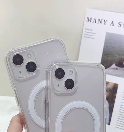 Transparent mobile cover